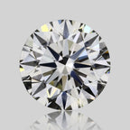Diamante Naturale Taglio Brillante 1.12ct 3EX J VVS2 - IGI - 6.56x6.62x4.12mm