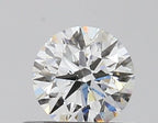 Diamante Naturale Taglio Brillante 0.5ct 3EX E VVS2 - IGI - 5.04x5.08x3.16mm