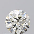 Diamante Taglio Brillante 0.46ct EX/VG/EX J VVS1 - GIA - 4.92x4.95x3.07mm