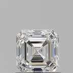 Diamante Naturale Taglio Asscher 0.9ct EX/EX F VVS1 - GIA - 5.27x5.18x3.51mm