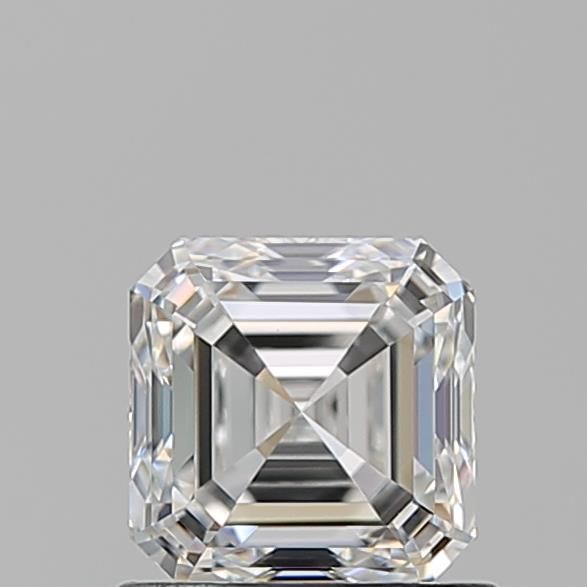 Diamante Naturale Taglio Asscher 0.9ct EX/EX F VVS1 - GIA - 5.27x5.18x3.51mm