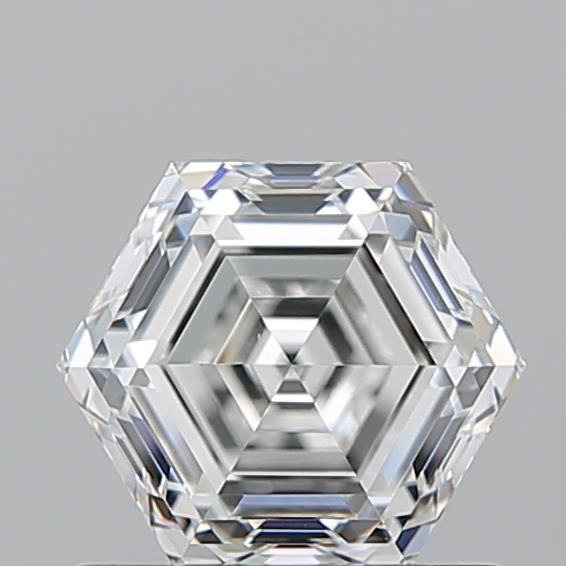 Diamante Naturale Taglio Esagonale 1.05ct EX/EX H VS1 - GIA - 6.57x5.72x3.72mm
