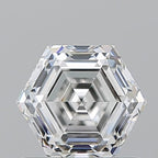 Diamante Naturale Taglio Esagonale 1.05ct EX/EX H VS1 - GIA - 6.57x5.72x3.72mm