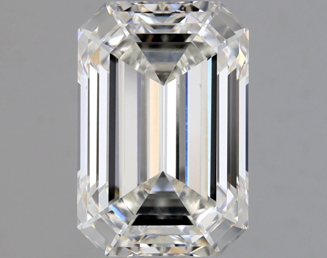 Diamante Naturale Taglio Smeraldo 1.31ct VG/EX H VS2 - GIA - 7.64x5.11x3.42mm
