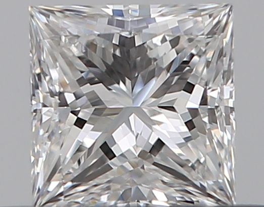 Diamante Naturale Taglio Princess 0.31ct G/VG E VVS2 - GIA - 3.84x3.78x2.6mm