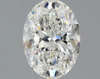 Diamante Naturale Taglio Ovale 1.41ct EX/EX G VS1 - GIA - 8.49x6.08x4.01mm