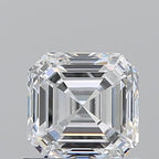 Diamante Naturale Taglio Asscher 1.01ct VG/EX D VVS2 - GIA - 5.54x5.39x3.63mm