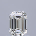 Diamante Naturale Taglio Smeraldo 0.62ct VG/EX G VS1 - GIA - 5.69x4.02x2.73mm