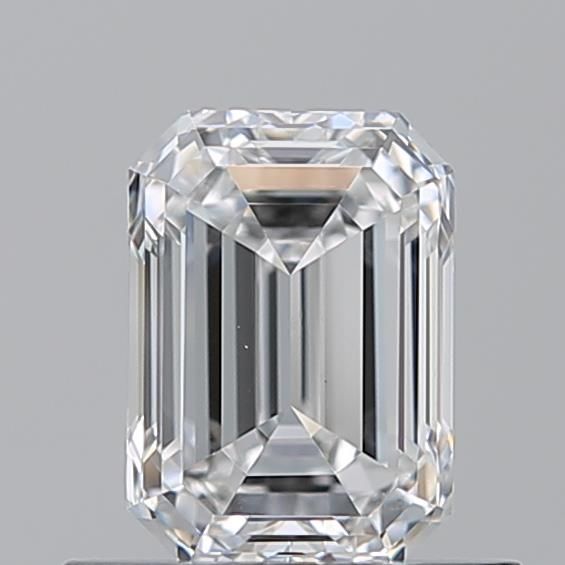 Diamante Naturale Taglio Smeraldo 0.71ct VG/EX E VS1 - GIA - 5.94x4.24x2.83mm