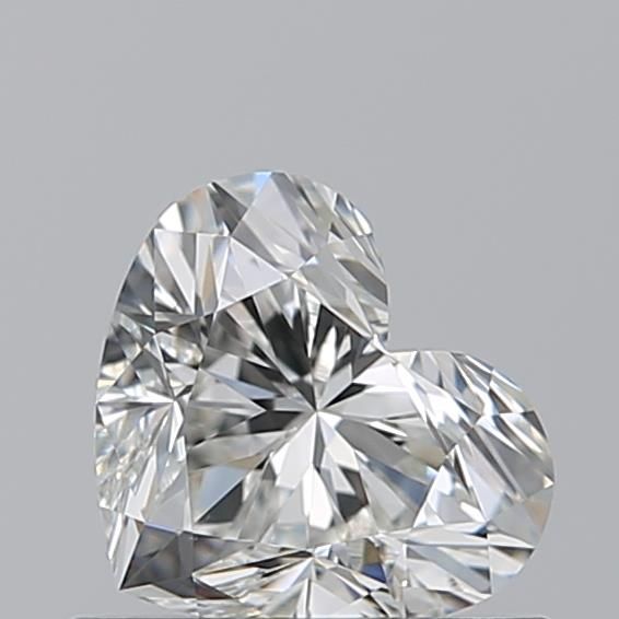Diamante Naturale Taglio Cuore 0.61ct EX/EX H VS1 - GIA - 5.04x5.87x3.52mm