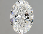 Diamante Naturale Taglio Ovale 1ct EX/EX F VVS2 - GIA - 7.89x5.56x3.52mm