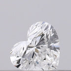 Diamante Naturale Taglio Cuore 0.18ct G/VG F VVS1 - GIA - 3.39x3.9x2.35mm