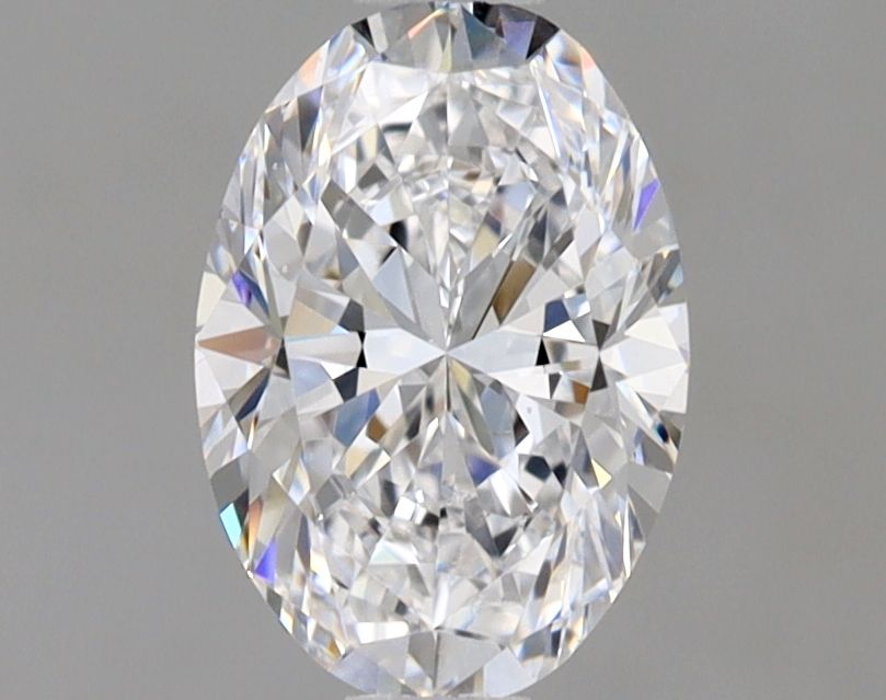 Diamante Naturale Taglio Ovale 1.01ct VG/EX D VS2 - GIA - 7.79x5.45x3.61mm