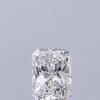 Diamante Naturale Taglio Radiant 0.3ct VG/EX E VS2 - GIA - 4.69x3.39x2.33mm
