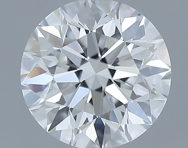 Diamante Naturale Taglio Brillante 0.45ct 3EX E VVS2 - GIA - 4.88x4.85x3.07mm