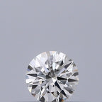 Diamante Naturale Taglio Brillante 0.23ct 3EX F VVS2 - IGI - 3.93x3.96x2.42mm