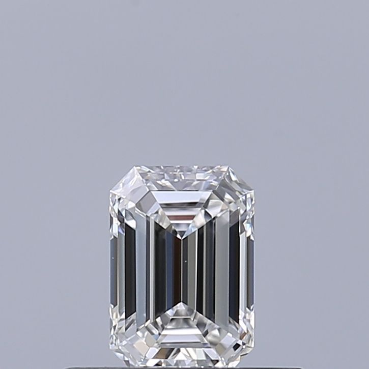 Diamante Naturale Taglio Smeraldo 0.34ct EX/EX F VVS1 - GIA - 4.9x3.39x2.2mm