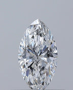 Diamante Naturale Taglio Marquise 0.37ct VG/EX D VVS2 - GIA - 7.25x3.81x2.39mm
