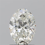 Diamante Naturale Taglio Ovale 1.01ct VG/EX J VVS2 - GIA - 7.92x5.63x3.6mm