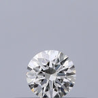 Diamante Naturale Taglio Brillante 0.2ct 3EX I IF - GIA - 3.78x3.79x2.32mm