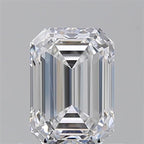 Diamante Naturale Taglio Smeraldo 0.91ct VG/EX D IF - GIA - 6.53x4.66x3.09mm