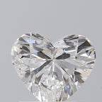 Diamante Naturale Taglio Cuore 0.81ct VG/EX E VS1 - GIA - 5.83x6.57x3.68mm