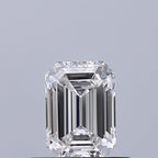 Diamante Naturale Taglio Smeraldo 0.52ct EX/EX F VS2 - GIA - 5.39x3.84x2.61mm