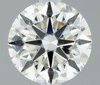 Diamante Naturale Taglio Brillante 1.21ct 3EX J VS2 - IGI - 6.69x6.76x4.21mm