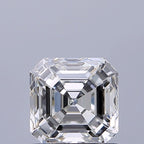 Diamante Naturale Taglio Asscher 0.73ct EX/EX G IF - GIA - 4.95x4.94x3.3mm