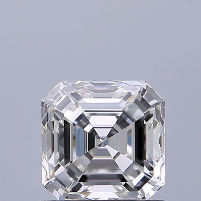 Diamante Naturale Taglio Asscher 0.73ct EX/EX G IF - GIA - 4.95x4.94x3.3mm