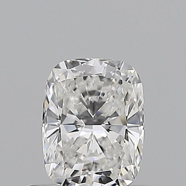 Diamante Taglio Cushion Brillante 0.56ct EX/EX F VVS2 - GIA - 5.75x4.42x2.92mm