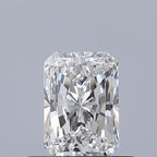 Diamante Naturale Taglio Radiant 0.51ct VG/EX G VVS2 - GIA - 5.61x3.94x2.65mm