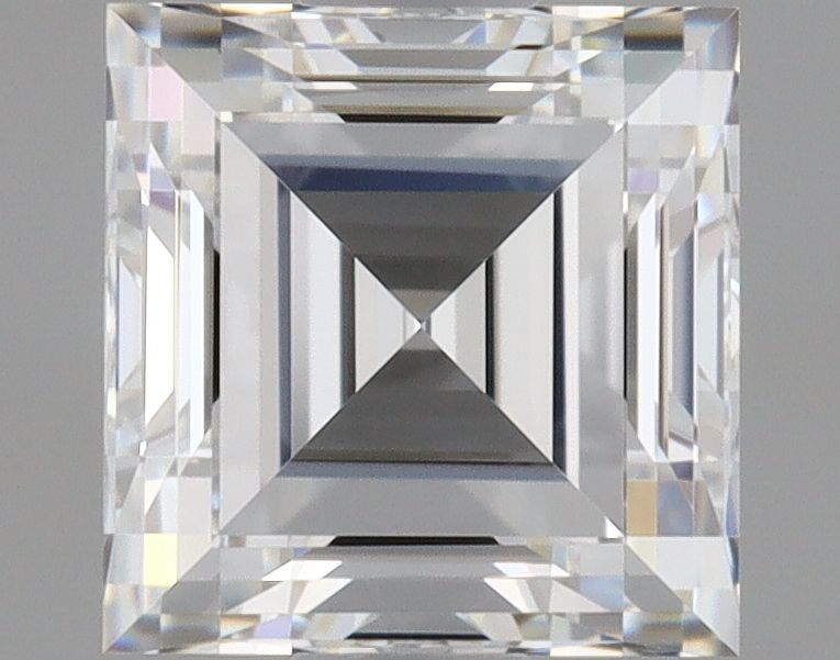 Diamante Taglio Radiant Quadrato 0.5ct EX/VG E VVS1 - GIA - 4.44x4.35x2.85mm