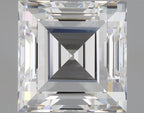 Diamante Taglio Radiant Quadrato 0.5ct EX/VG E VVS1 - GIA - 4.44x4.35x2.85mm