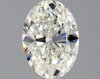 Diamante Naturale Taglio Ovale 1.3ct EX/EX J VVS1 - GIA - 8.42x6.05x3.87mm