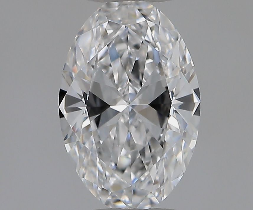 Diamante Naturale Taglio Ovale 0.5ct VG/EX D VVS1 - GIA - 6.88x4.52x2.57mm