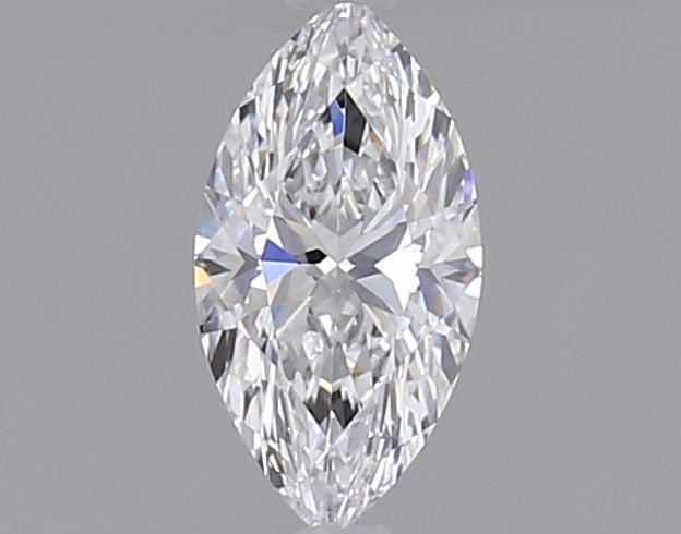 Diamante Naturale Taglio Marquise 0.34ct VG/EX D VVS1 - GIA - 6.95x3.64x2.33mm