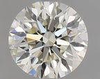 Diamante Naturale Taglio Brillante 0.9ct 3EX J VVS1 - IGI - 6.07x6.13x3.88mm
