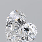 Diamante Naturale Taglio Cuore 1.02ct EX/EX F FL - GIA - 6.06x6.97x4.1mm