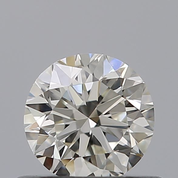 Diamante Naturale Taglio Brillante 0.5ct G/VG/EX J IF - GIA - 4.86x4.9x3.18mm