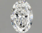 Diamante Naturale Taglio Ovale 0.5ct VG/EX E VS1 - GIA - 6.45x4.39x2.81mm