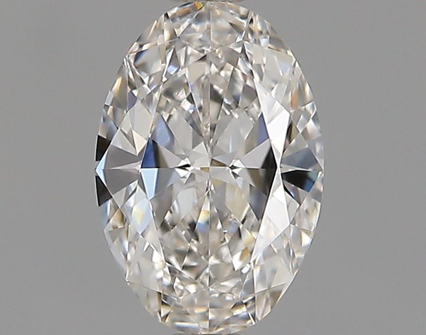 Diamante Naturale Taglio Ovale 0.6ct VG/EX H VS2 - GIA - 7.08x4.82x2.79mm