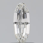 Diamante Taglio Particolare 0.45ct VG/EX F VVS1 - GIA - 8.53x3.39x1.94mm