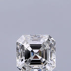 Diamante Naturale Taglio Asscher 0.48ct VG/EX F VVS1 - GIA - 4.44x4.41x2.94mm