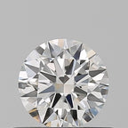 Diamante Taglio Brillante 0.5ct EX/VG/EX J VVS2 - GIA - 5.15x5.12x3.09mm
