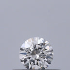 Diamante Naturale Taglio Brillante 0.19ct 3EX E IF - IGI - 3.68x3.71x2.27mm