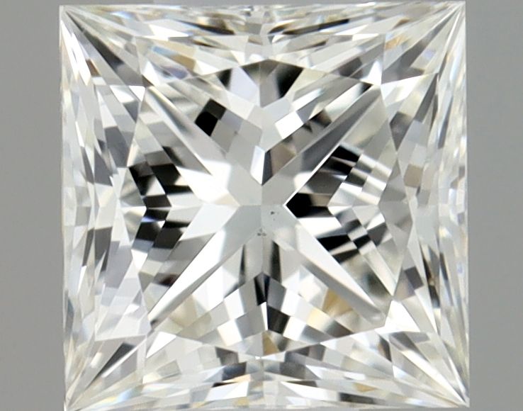 Diamante Naturale Taglio Princess 0.39ct G/VG I VS1 - GIA - 3.97x3.94x2.95mm