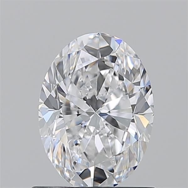 Diamante Naturale Taglio Ovale 1.01ct EX/EX D VS1 - GIA - 7.52x5.48x3.61mm