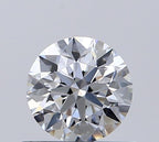 Diamante Naturale Taglio Brillante 0.5ct 3EX E VS1 - GIA - 5.07x5.1x3.18mm