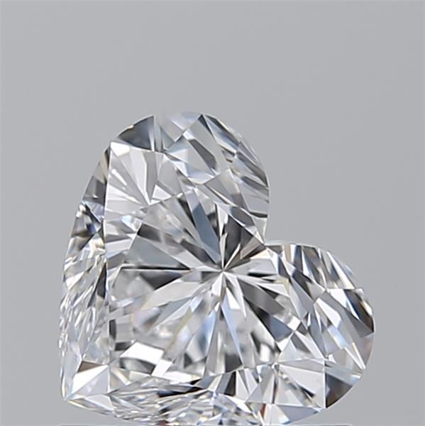 Diamante Naturale Taglio Cuore 1.02ct EX/VG D VVS1 - GIA - 6.13x6.91x4.06mm